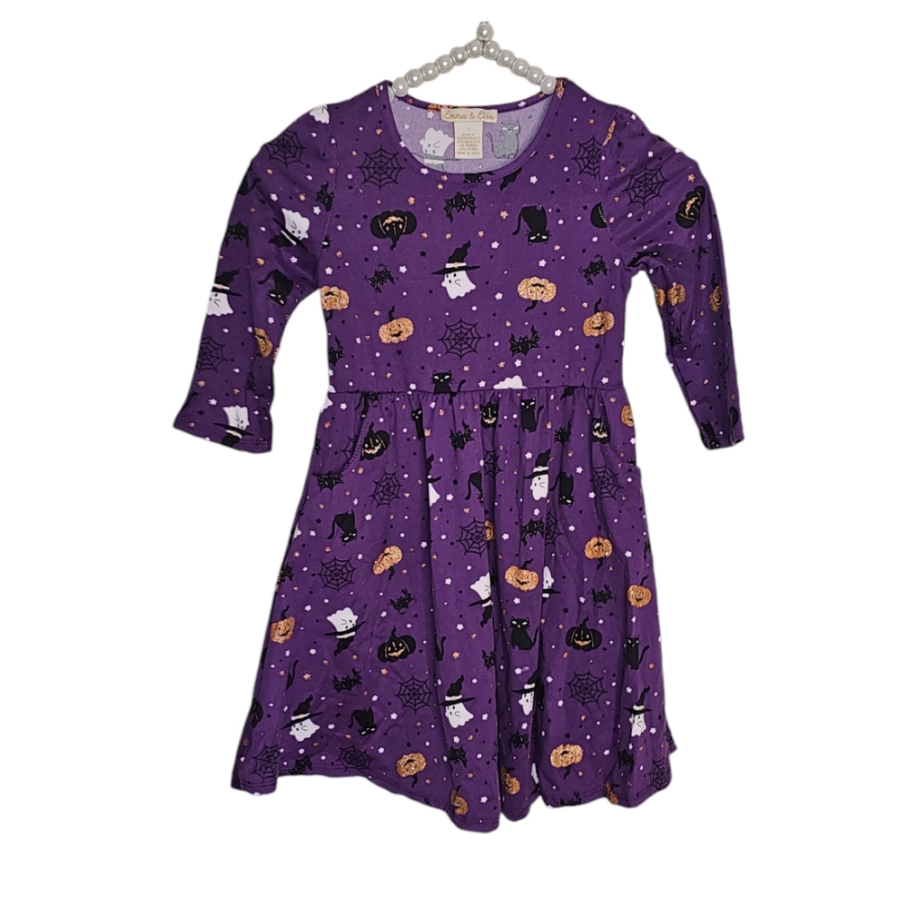 Emma and Elsa Halloween Girls Dress Size 7